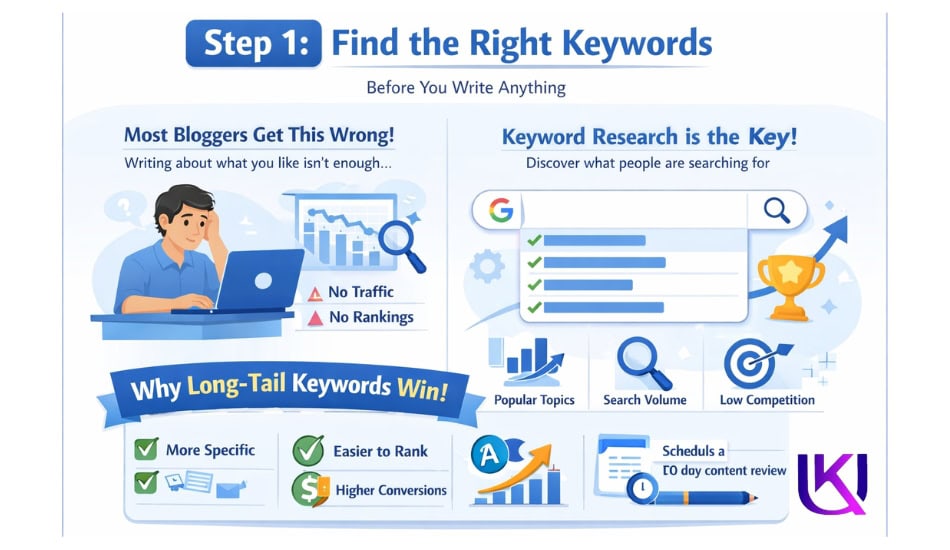 Blog Posts That Rank Step-1 Find Right Keywords Blog Posts That Rank keyword Research