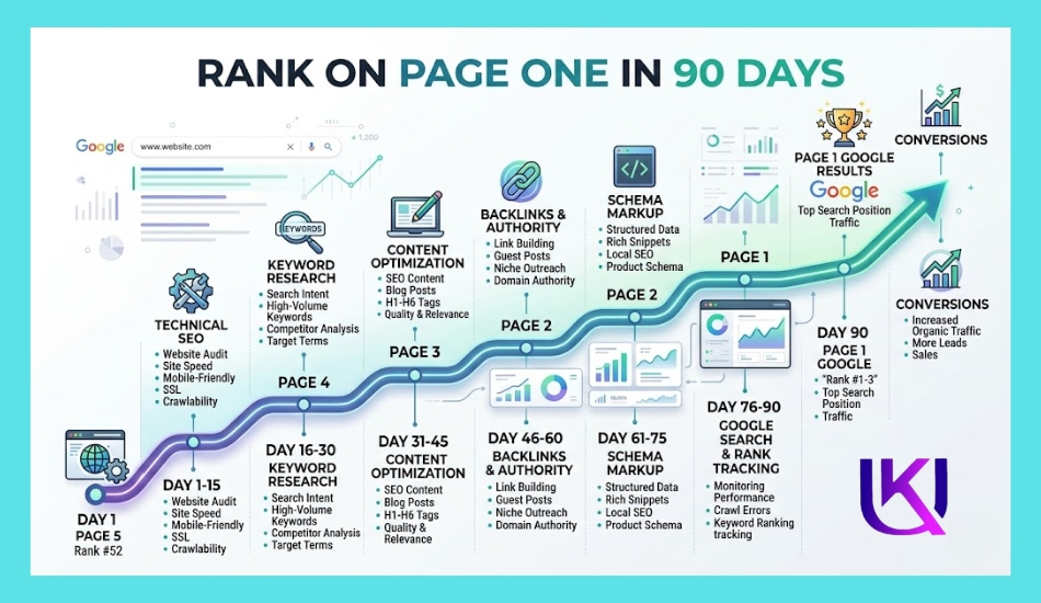 Rank Page One 90 Days