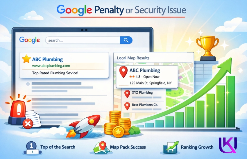 US Business Website Not Showing On Google 