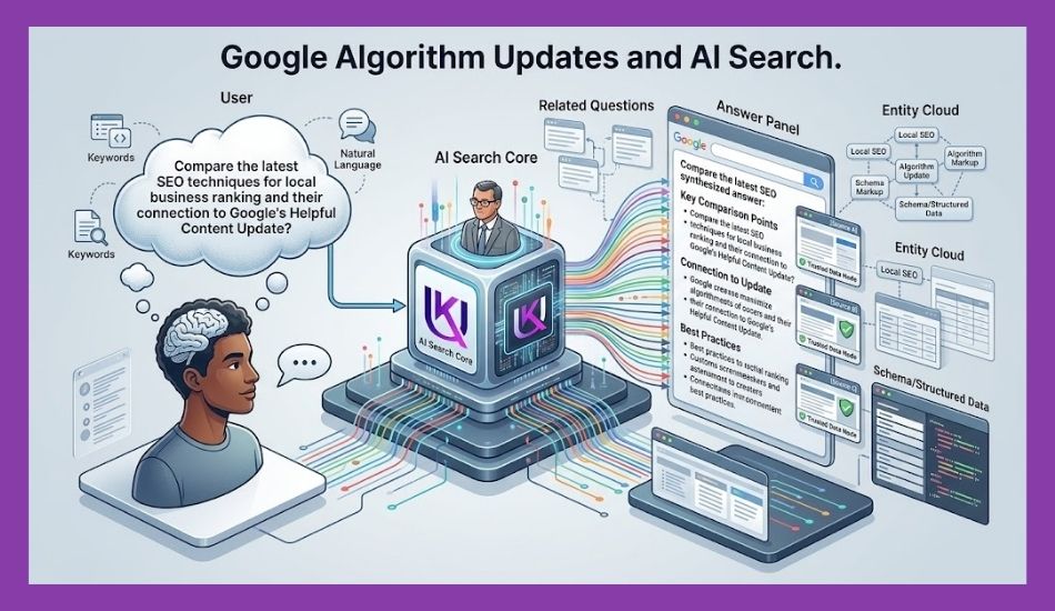 SEO expert checking search performance after Google update