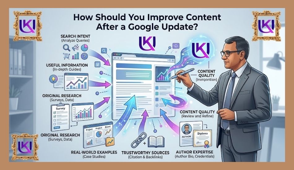 Improving SEO content after a Google algorithm update